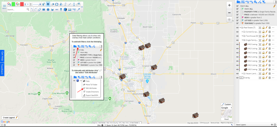 screenshot of Scribble Maps